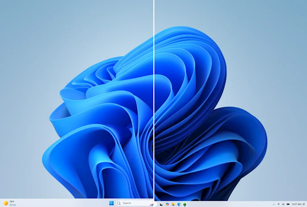 微软Win11测试更新：任务栏位置及开始菜单可个性化调整